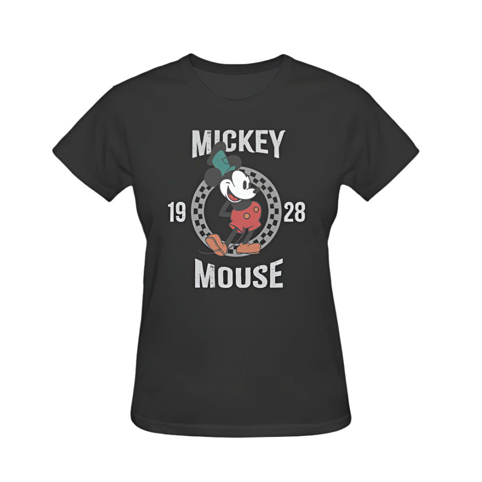 Disney Mickey Mouse Graphic Tee - Black