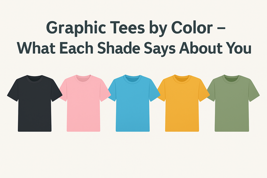 Graphic Tees by Color – What Each Shade Says About You