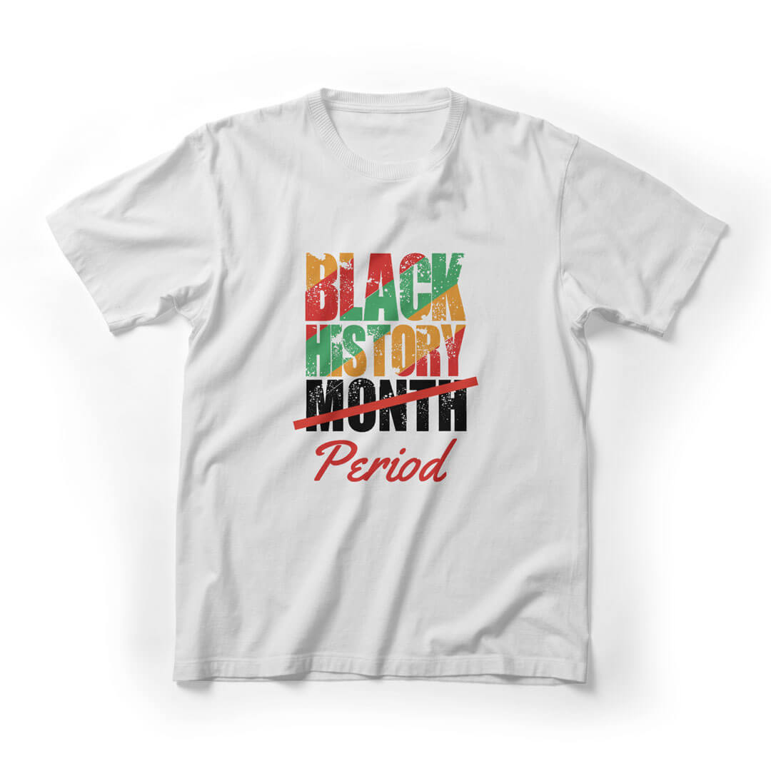 Black History Month Graphic Tee - White