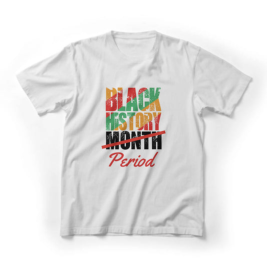Black History Month Graphic Tee - White