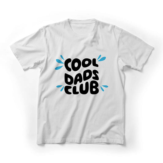 COOL DADS CLUB Father's Day Graphic Tee - White
