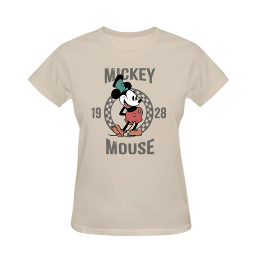 Disney Mickey Mouse Graphic Tee - Beige