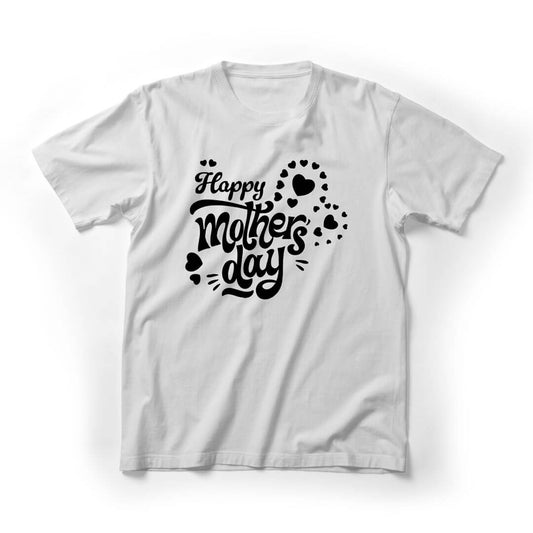 Happy Mother's Day Graphic Tee - White