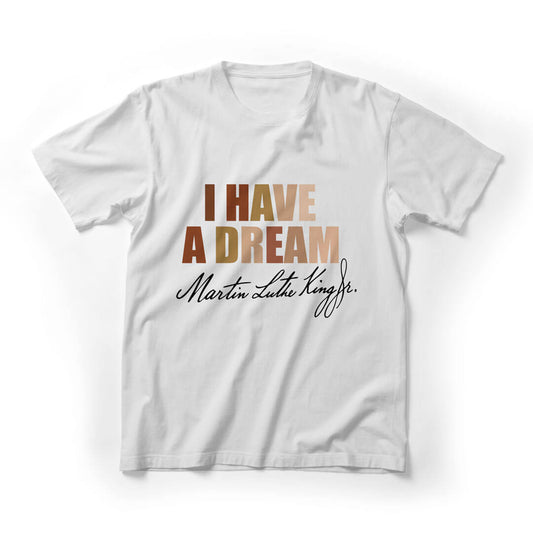 I Have A Dream MLK Graphic Tee - White