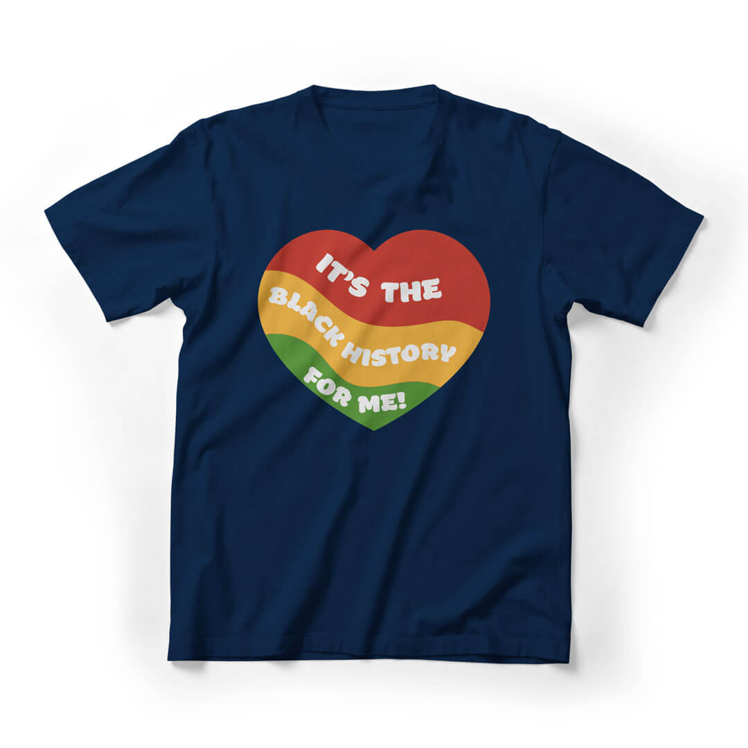 It's The Black History Juneteenth Graphic Tee - Blue