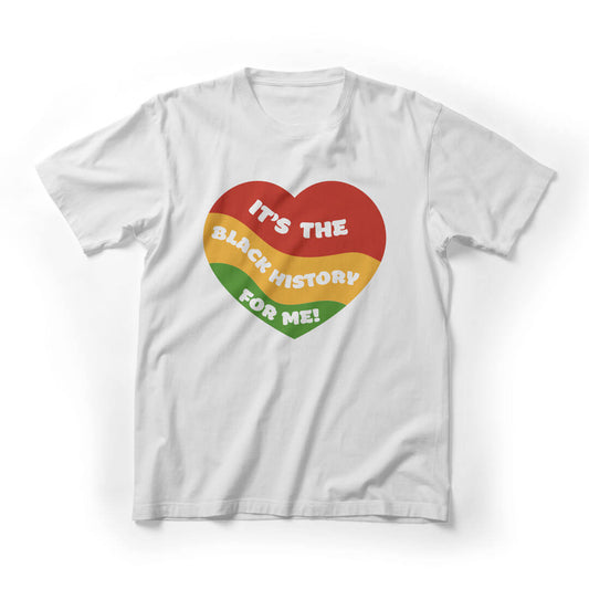 It's The Black History Juneteenth Graphic Tee - White