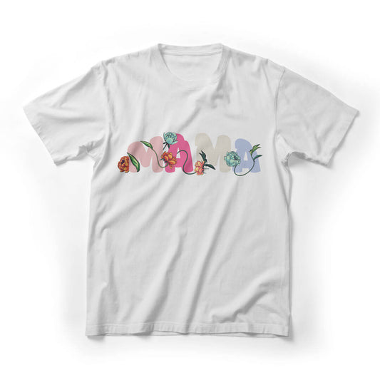 MAMA Mother's Day Graphic Tee - White