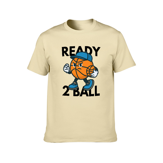 Ready 2 Ball Basketball Graphic Tee