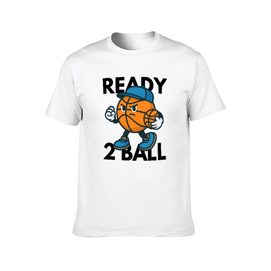Ready 2 Ball Basketball Graphic Tee